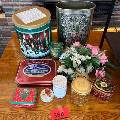 Tins & misc