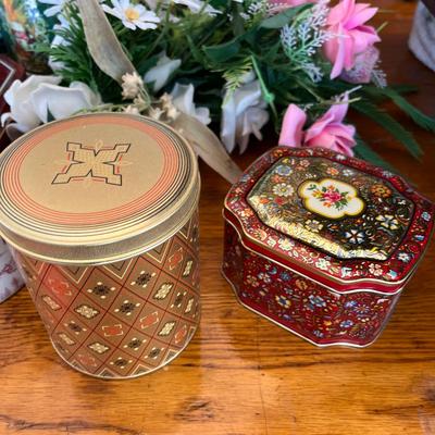 Tins & misc