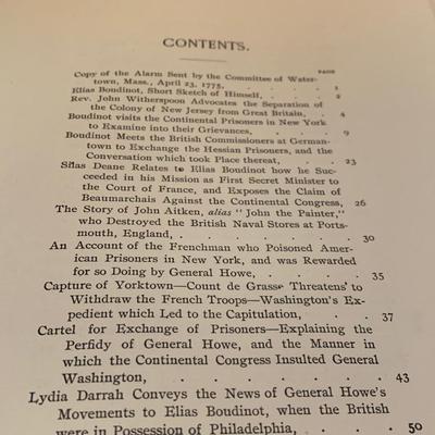 c.1894 Elias Boudinot Revolution Events Journal 1/290