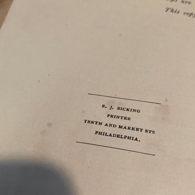 c.1894 Elias Boudinot Revolution Events Journal 1/290