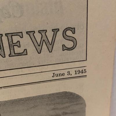 1945 USS Lake Champlain WWII Commission Issue Vol.1 #1