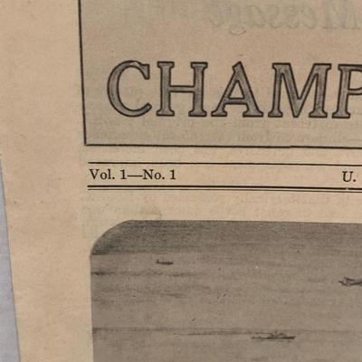 1945 USS Lake Champlain WWII Commission Issue Vol.1 #1