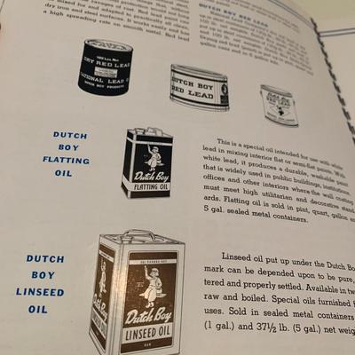 1947 Baltimore National Lead Co Dutch Boy Industry Catalog