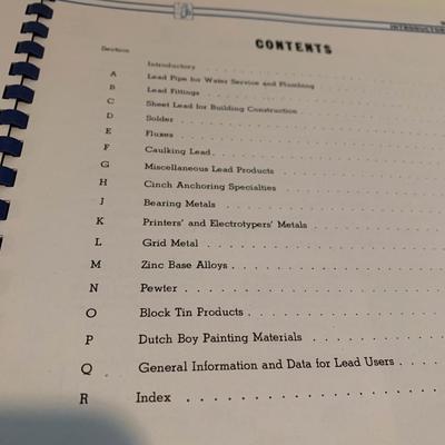 1947 Baltimore National Lead Co Dutch Boy Industry Catalog