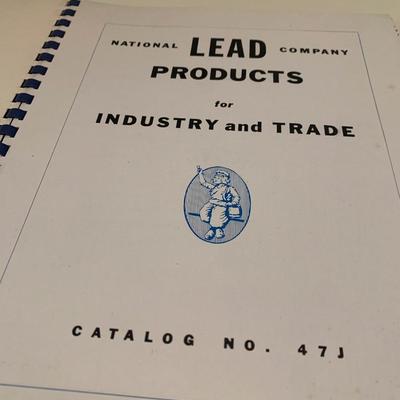 1947 Baltimore National Lead Co Dutch Boy Industry Catalog
