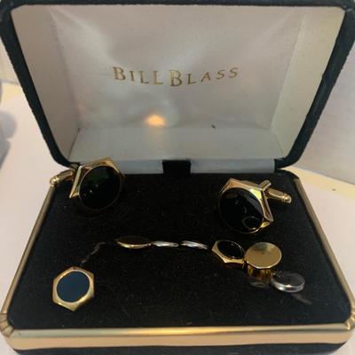 Collectibles Lot - Cufflinks Trinket Boxes Early Match Box