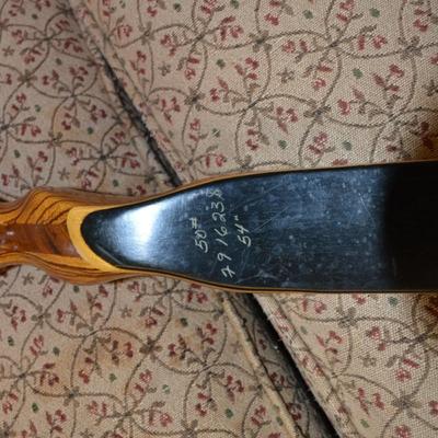 Vintage Super Necedah Model X-30 Shakespeare Wonderbow 50# 54â€