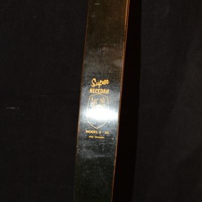 Vintage Super Necedah Model X-30 Shakespeare Wonderbow 50# 54â€