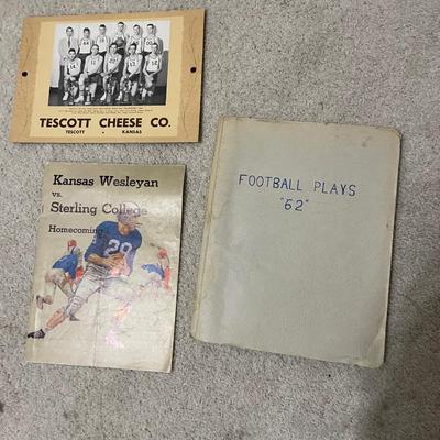 1962 football play book