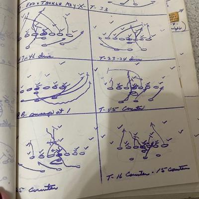 1962 football play book