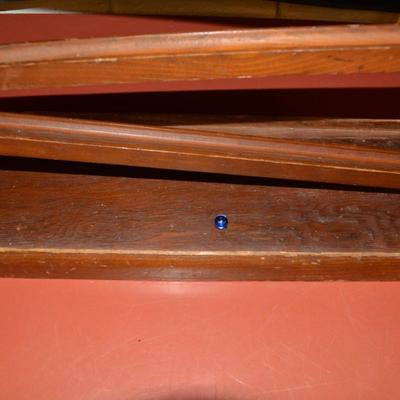 Vintage Pennsylvania Dutch Marble Roller 33.5x25.5x6.25