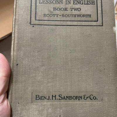 Vintage book collection