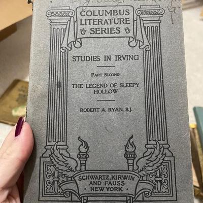 Vintage book collection