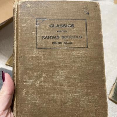 Vintage book collection