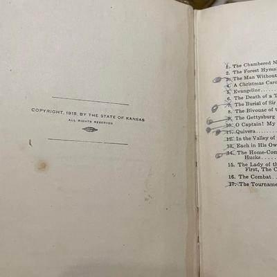 Vintage book collection