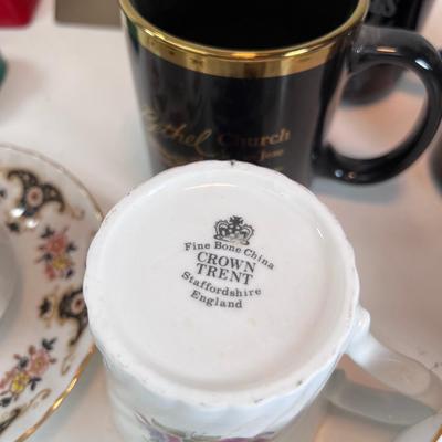 Christmas bells and tea cups