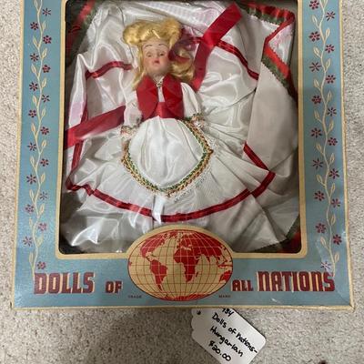 Hungarian dolls of all nations