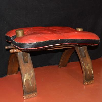 Vintage Ottoman Egyptian Camel Saddle 23x15x15