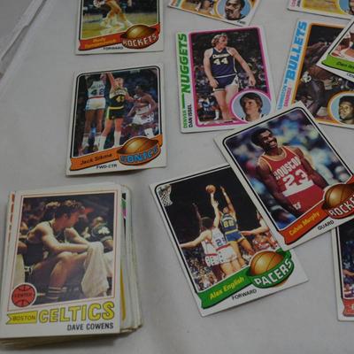 Lot of 95 NBA Hall of Famers Basketball Cards, â€™71-â€˜72/â€79-â€˜80