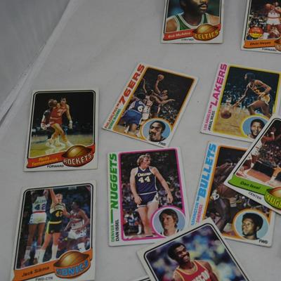 Lot of 95 NBA Hall of Famers Basketball Cards, â€™71-â€˜72/â€79-â€˜80