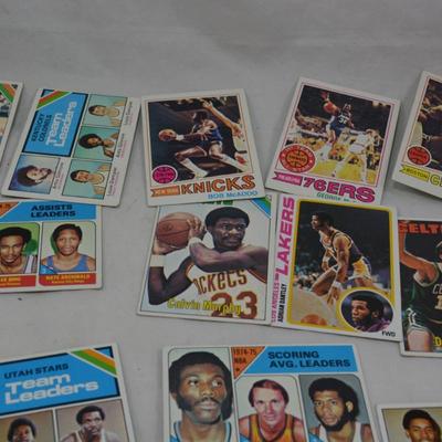 Lot of 95 NBA Hall of Famers Basketball Cards, â€™71-â€˜72/â€79-â€˜80