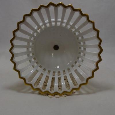 Vintage Portuguese Compote Dish 9.5x9.5