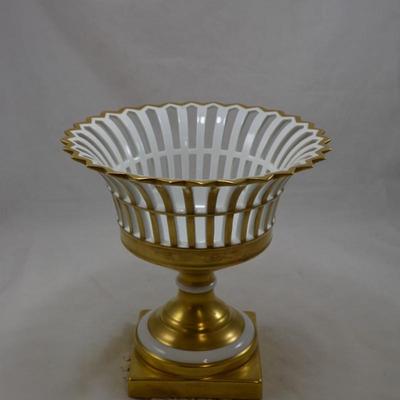 Vintage Portuguese Compote Dish 9.5x9.5