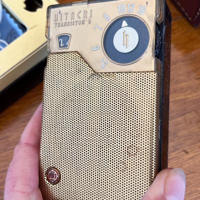 Hitachi Transistor Radio complete w/ manuals