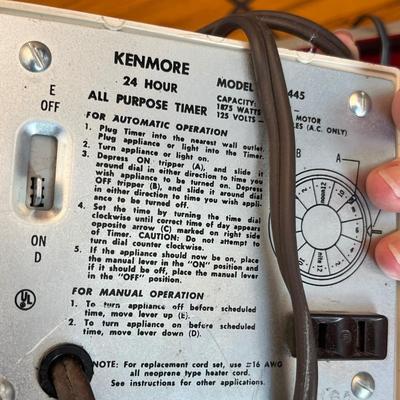Lot of timers & alarm clocks