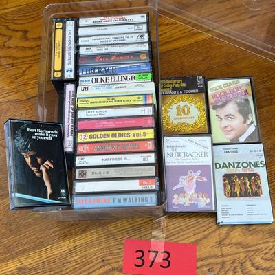 Box of cassettes Mixed genre