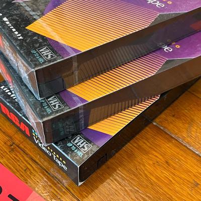 3 VHS Tapes