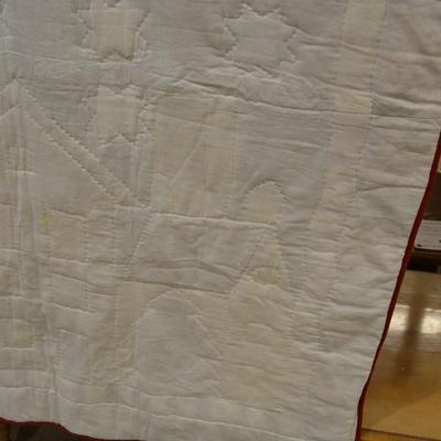 Hand Pieced & Stitched Christmas Wall Hanging 61x51