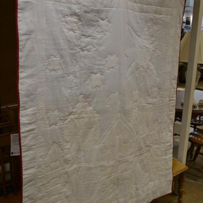 Hand Pieced & Stitched Christmas Wall Hanging 61x51