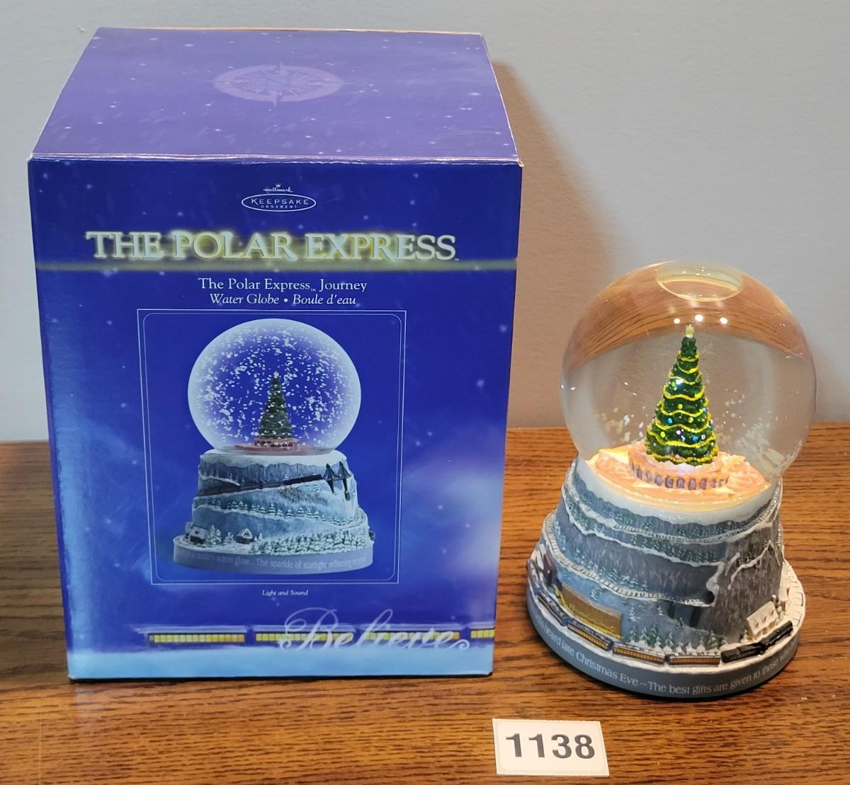 Polar Express Snow Globe