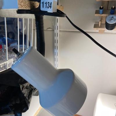 Brother sewing machine, clip light,spool rack, sewing machine table