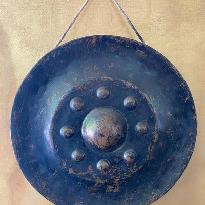 Hand Hammered Metal Gong