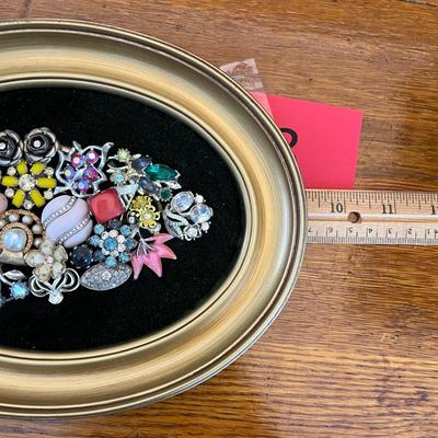 Jewelry Tree framed decoration