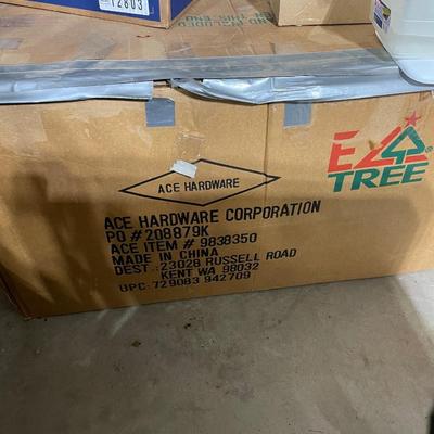 Christmas tree in box