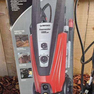 Husky 1800 PSI Electric Pressure Washer