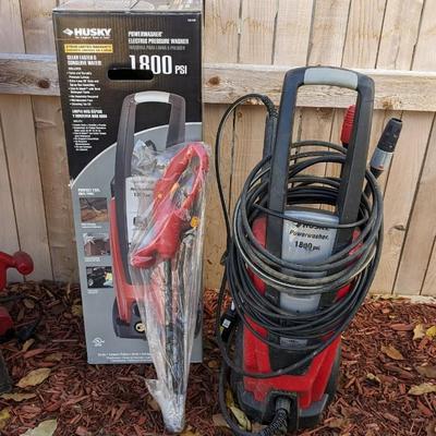 Husky 1800 PSI Electric Pressure Washer