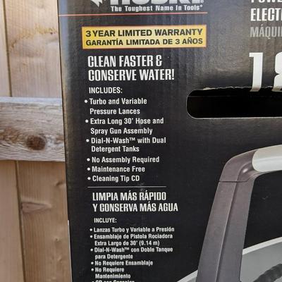 Husky 1800 PSI Electric Pressure Washer
