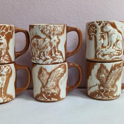 Vintage Colorado Mugs