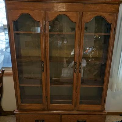Triple Door Hutch
