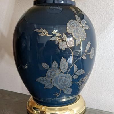 Cloisonne Style Table Lamps