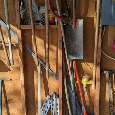 Contents of North Garage Wall