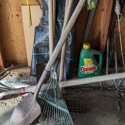 Contents of North Garage Wall