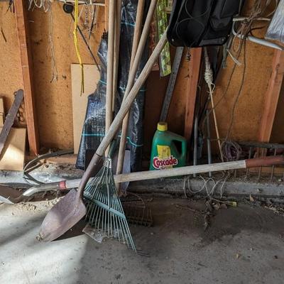 Contents of North Garage Wall