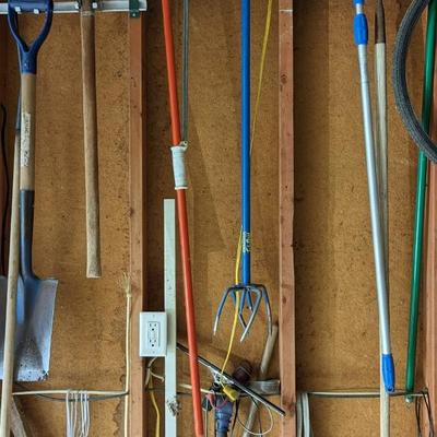 Contents of North Garage Wall