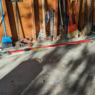 Contents of North Garage Wall