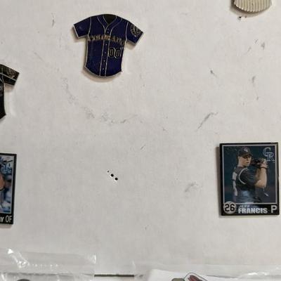 Rockies Enamel Pins